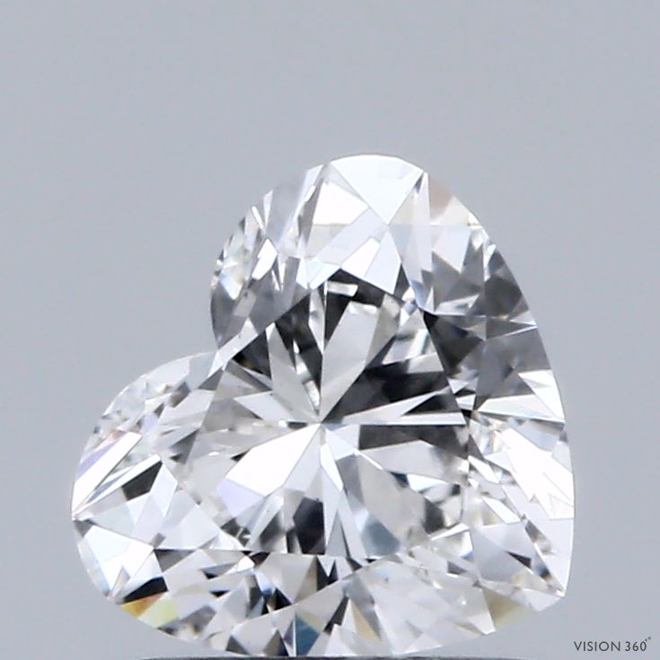 1.03 ct lab-grown Heart Diamond