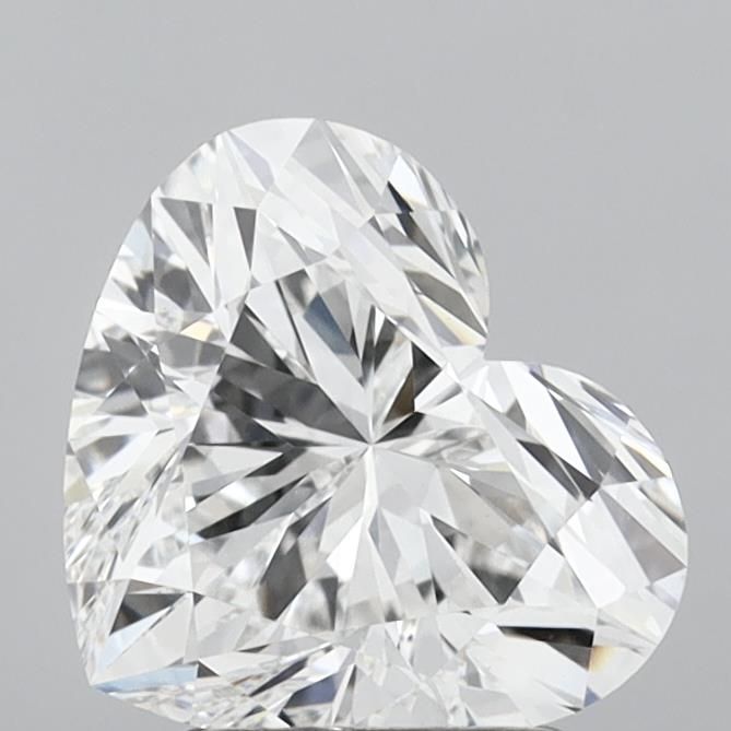 3.14 ct. heart Lab Grown Diamond front image