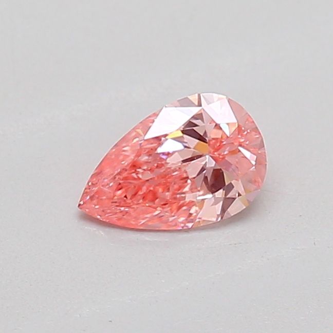 0.22 CT Fancy Vivid Pink PEAR