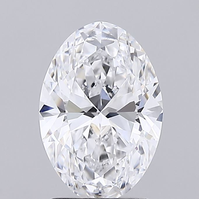 1.84 ct. oval Lab Grown Diamond front image