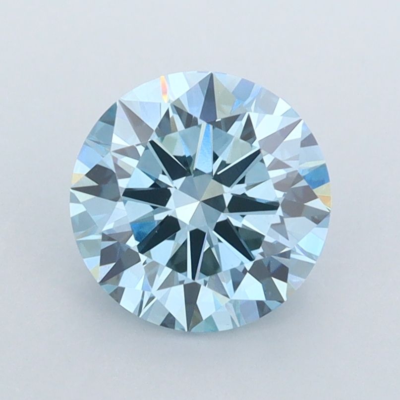 1.5 CT Fancy Vivid Blue ROUND