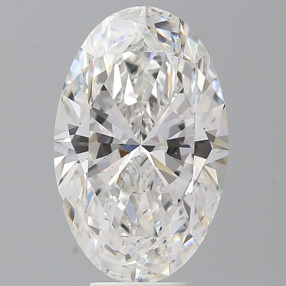 7.59 ct. oval Lab Grown Diamond front image
