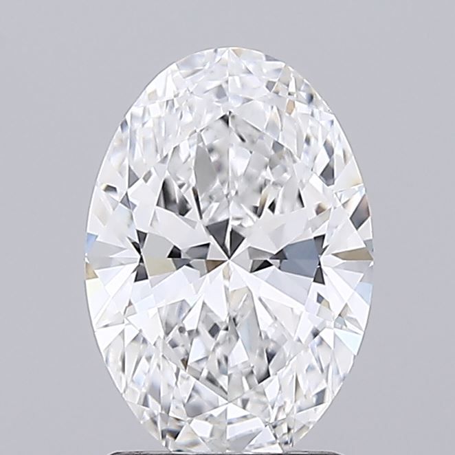 1.65 ct. oval Lab Grown Diamond front image