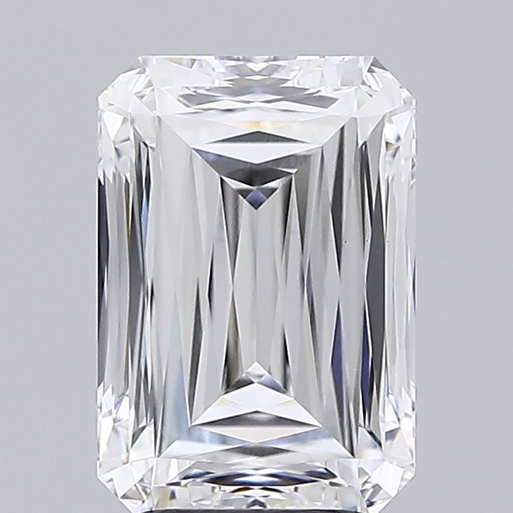 Diamant Radiant 3.00 ct - Couleur D - Pureté VVS2