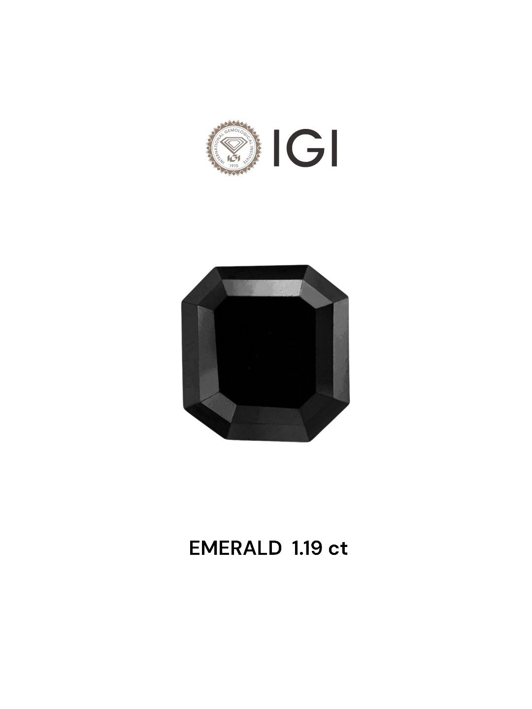 1.19 ct Emerald Diamond