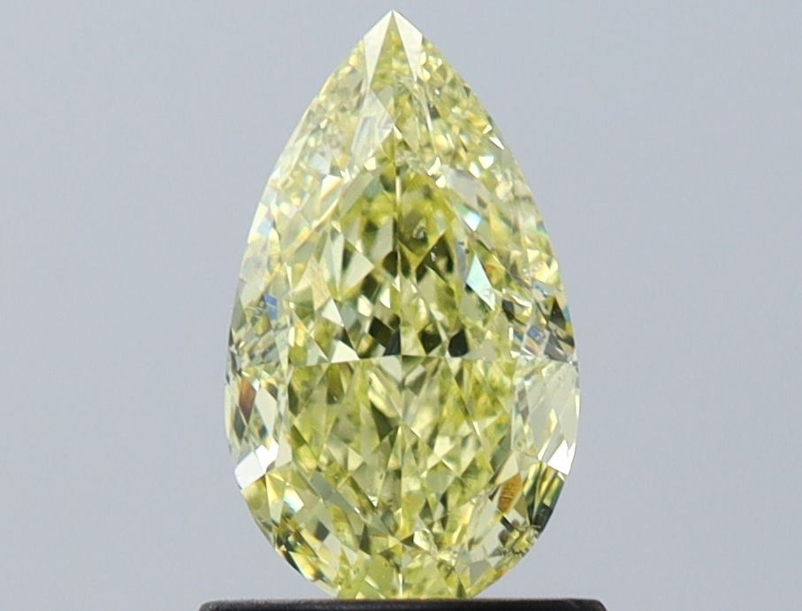 Diament 1.0 ct Fancy Light Yellow/SI1