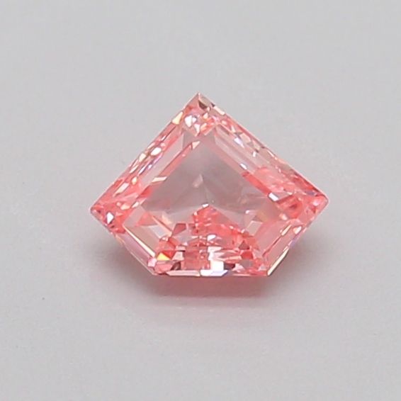 0.32 CT Fancy Vivid Pink PENTAGONAL