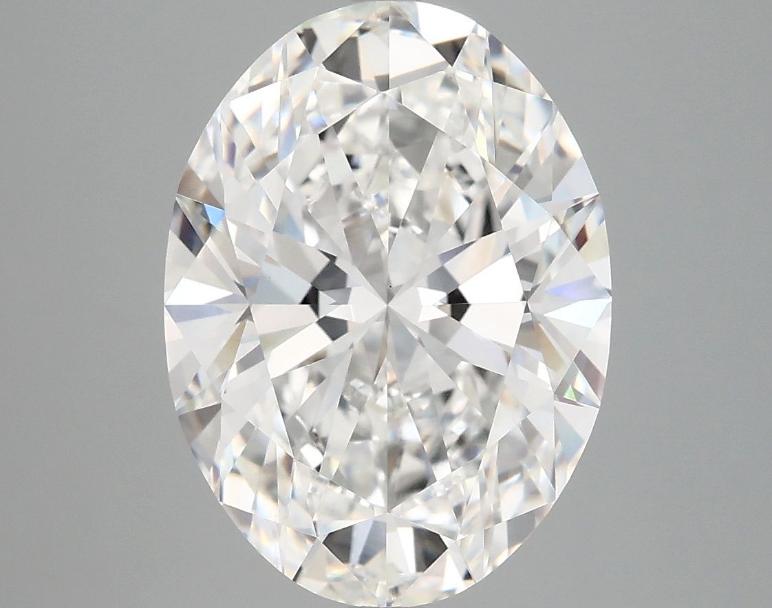 5.02 ct. oval Lab Grown Diamond front image