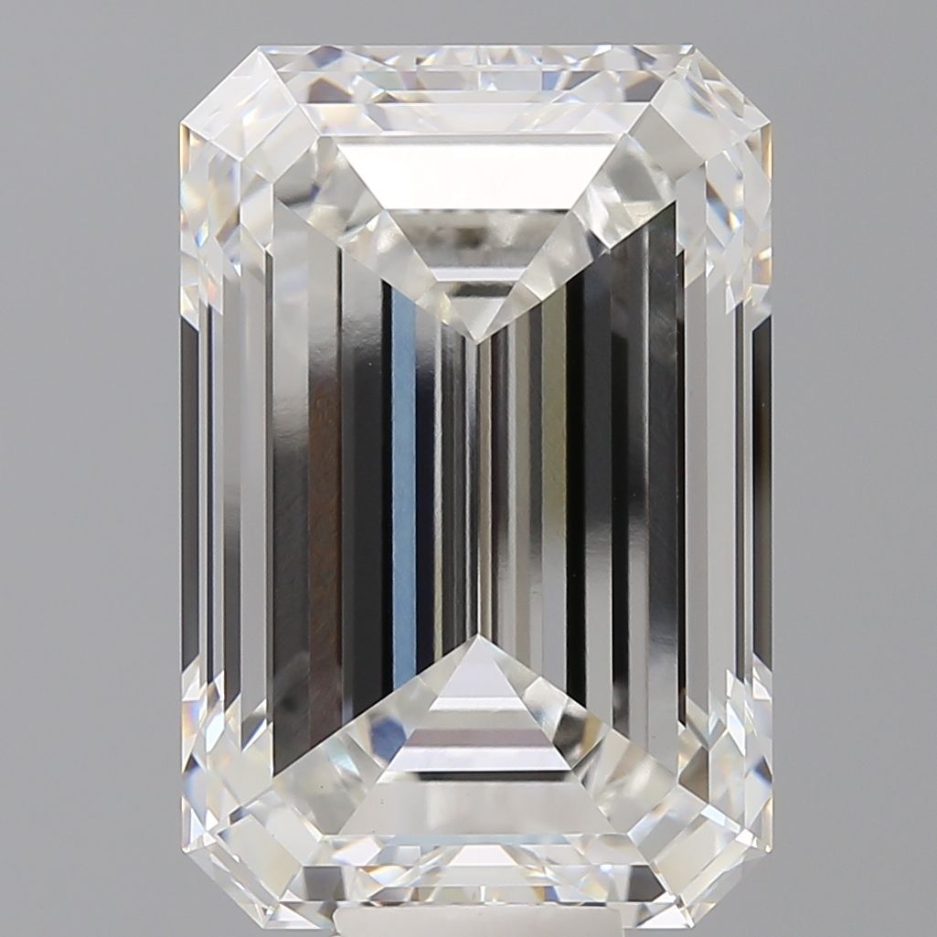 14.59 ct. emerald Lab Grown Diamond front image