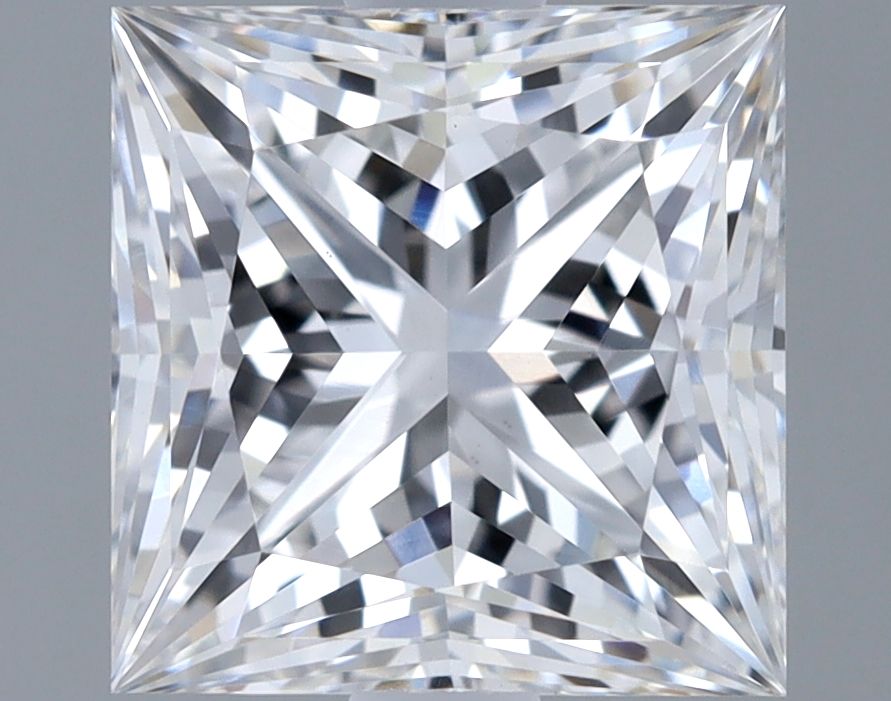 1.78 ct. princess Lab Grown Diamond front image
