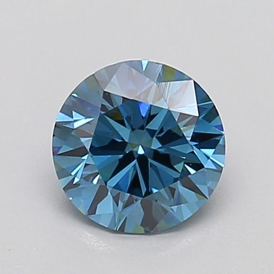 0.77 CT Fancy Vivid Blue ROUND