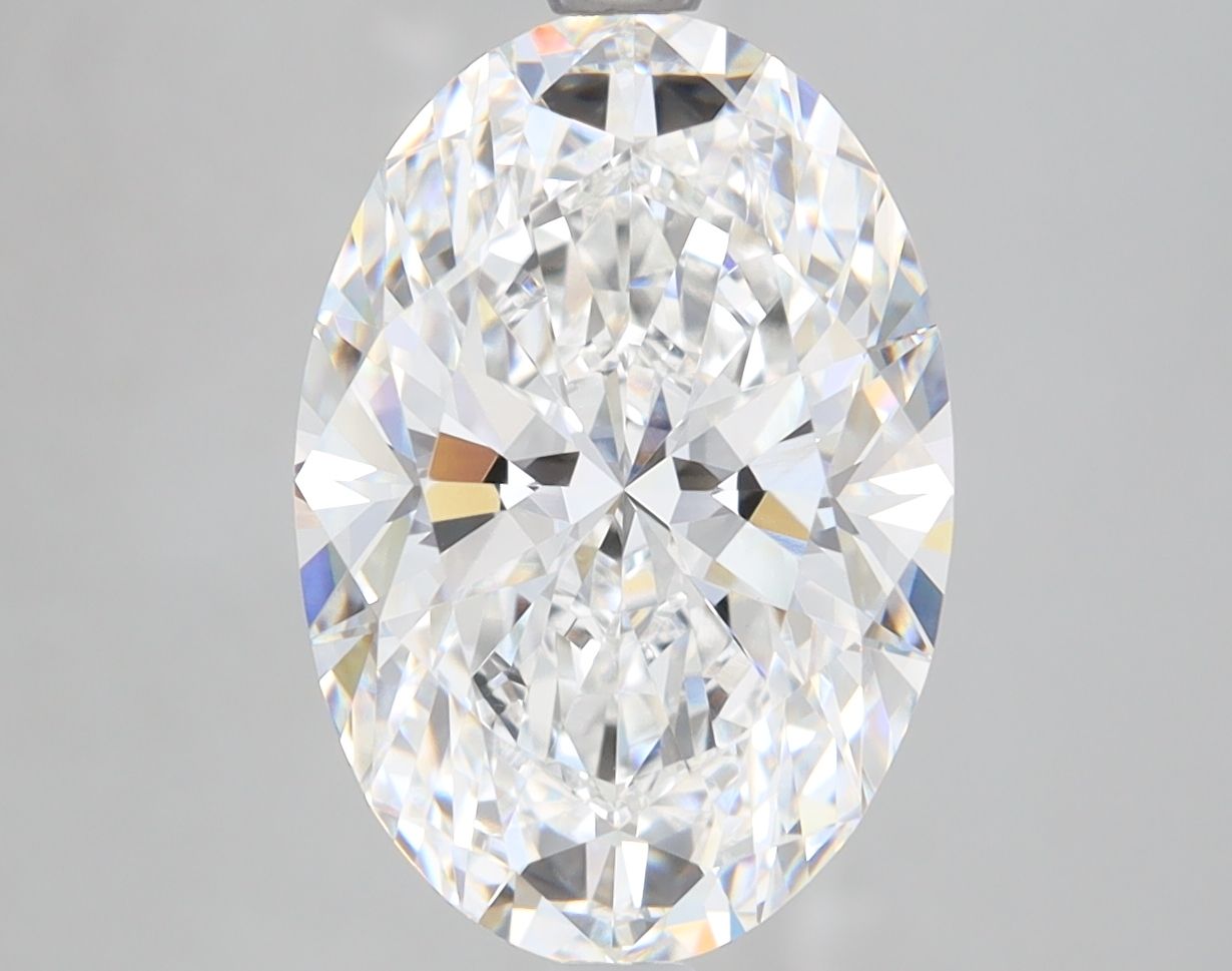 4.05 ct. oval Lab Grown Diamond front image