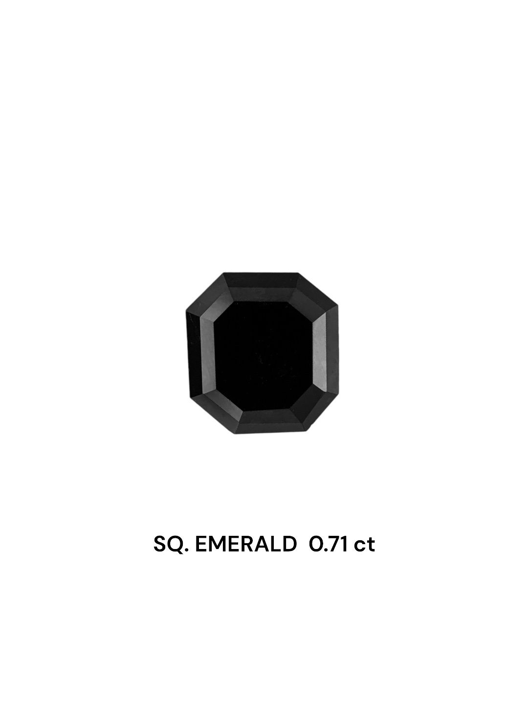 Diament 0.71 ct Fancy Black/VVS2