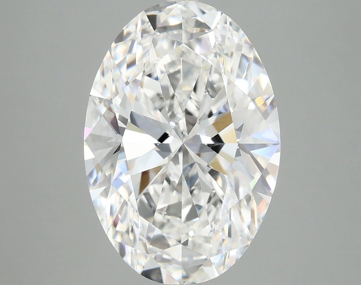 5.02 ct. oval Lab Grown Diamond front image