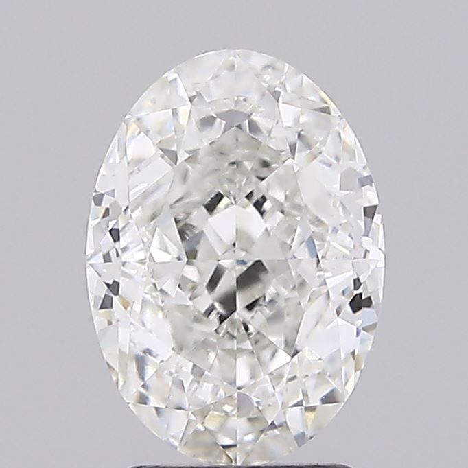 3.02 ct. oval Lab Grown Diamond front image