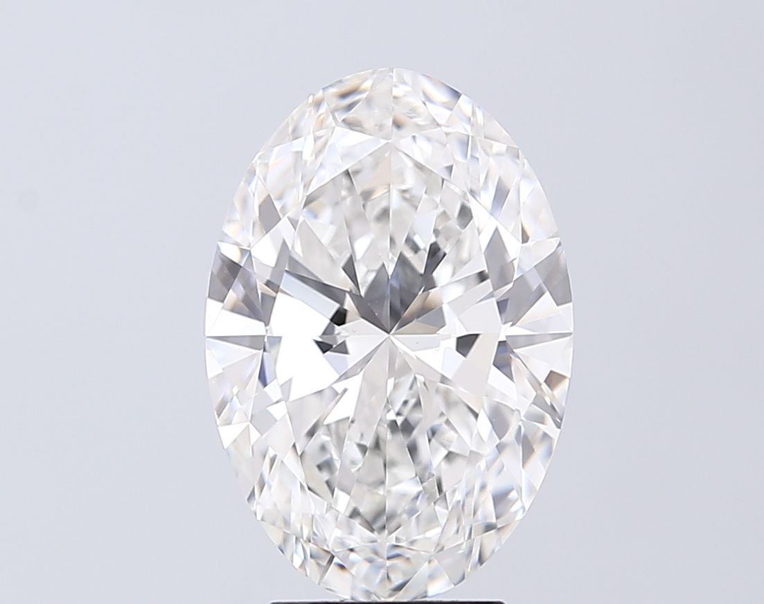 5.01 ct. oval Lab Grown Diamond front image
