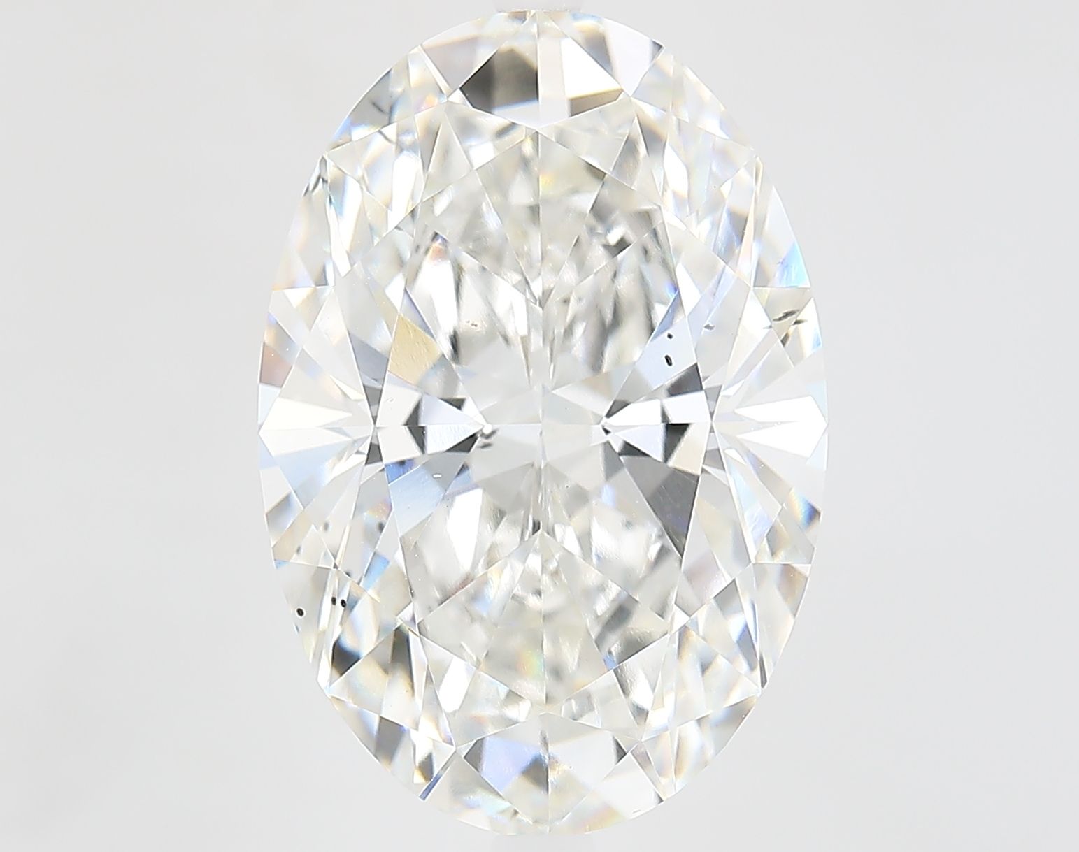 10.13 ct. oval Lab Grown Diamond front image