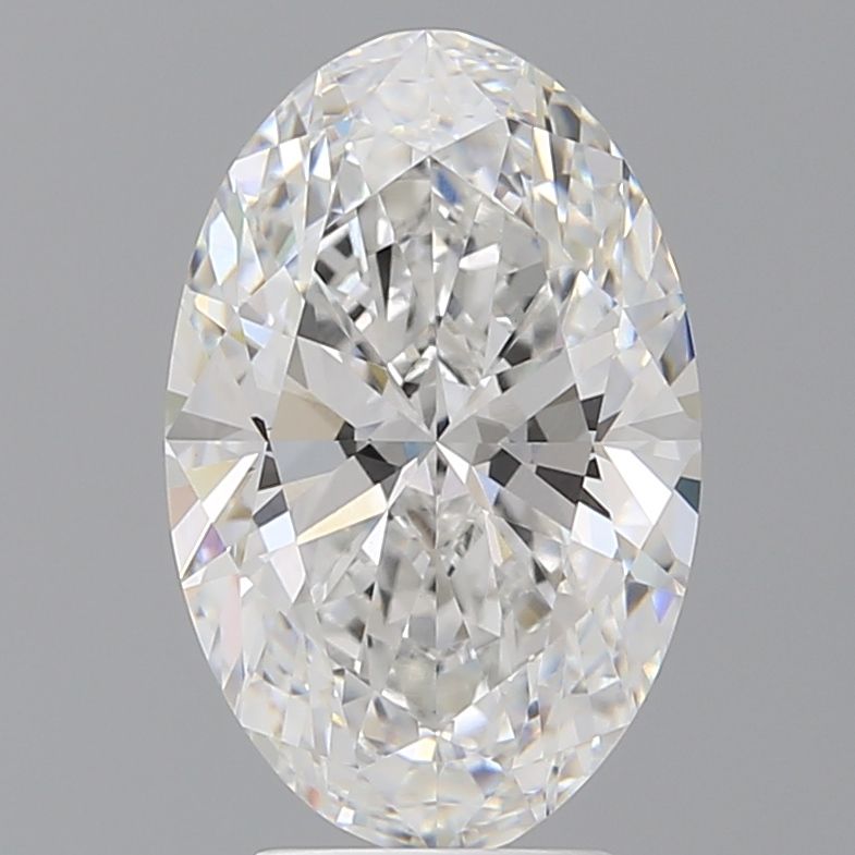 4.10 ct. oval Lab Grown Diamond front image