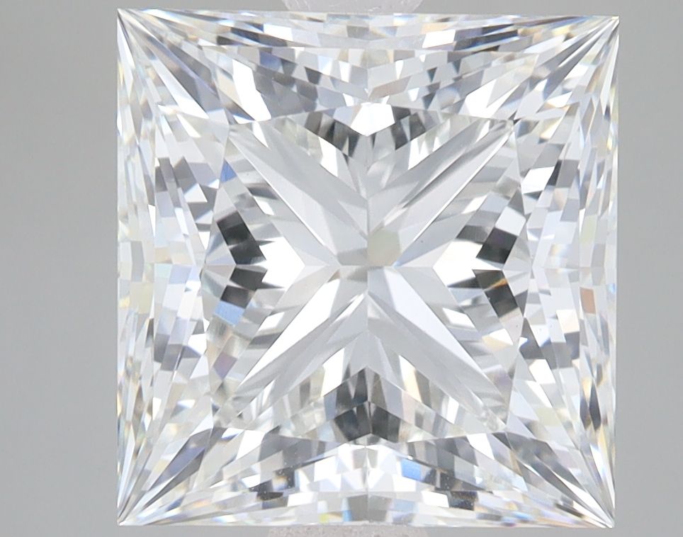 6.06 ct. princess Lab Grown Diamond front image