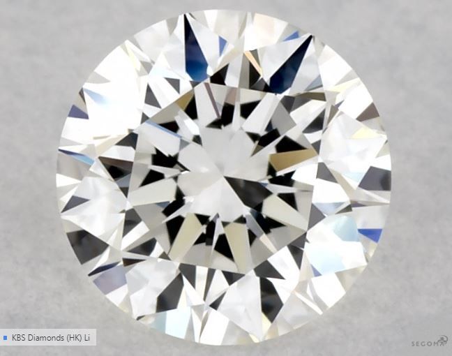 0.57 ct Round diamond
