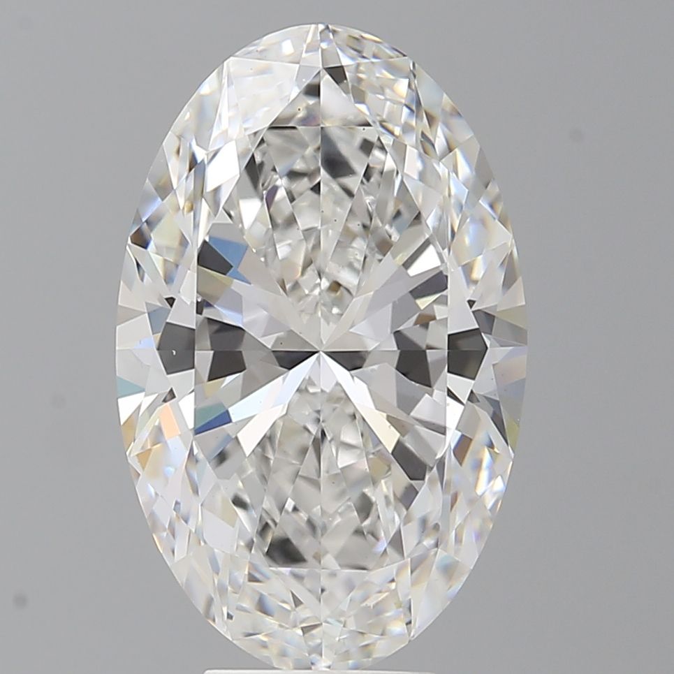7.02 ct. oval Lab Grown Diamond front image