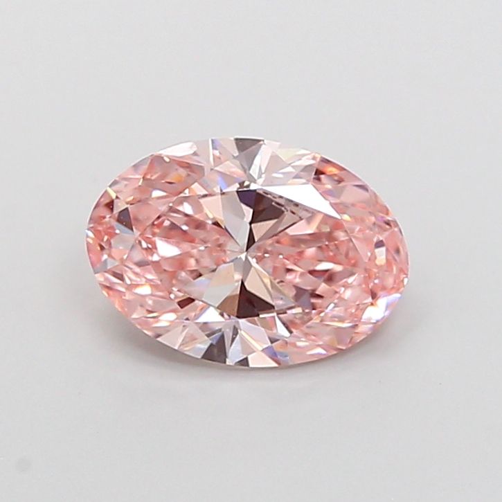 1.54 CT Fancy Intense Pink OVAL