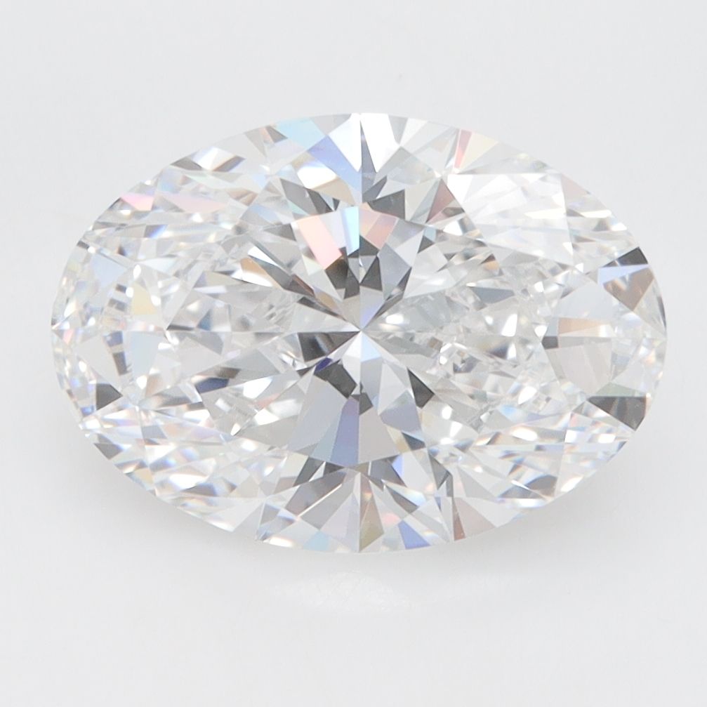 3.42 ct. oval Lab Grown Diamond front image