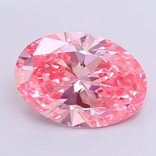 3.79 ct. oval Lab Grown Diamond front image