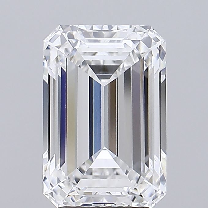 5.04 ct. emerald Lab Grown Diamond front image