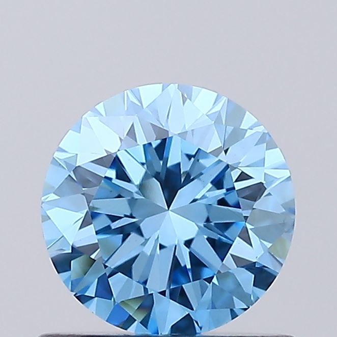 0.79 CT Fancy Vivid Blue ROUND