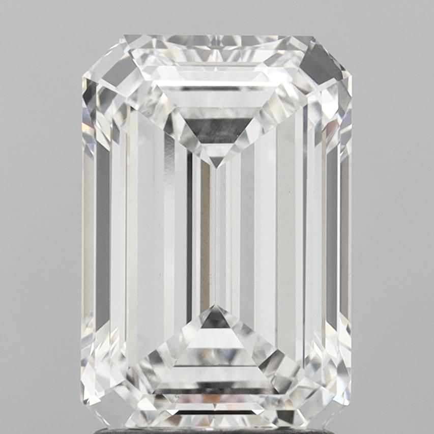 2.57 ct. emerald Lab Grown Diamond front image