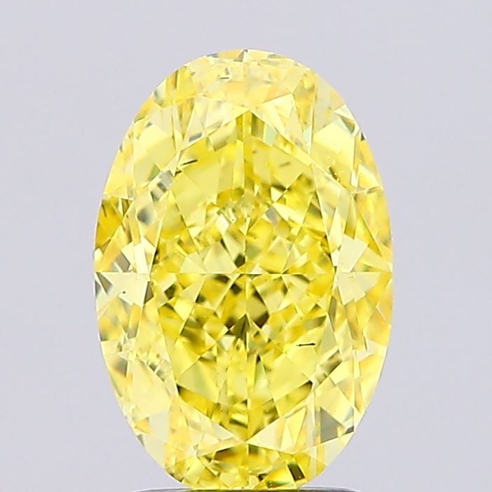 2.83 ct. oval Lab Grown Diamond front image