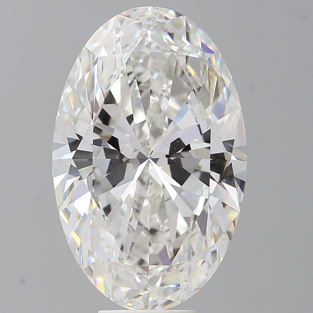 10.10 ct. oval Lab Grown Diamond front image