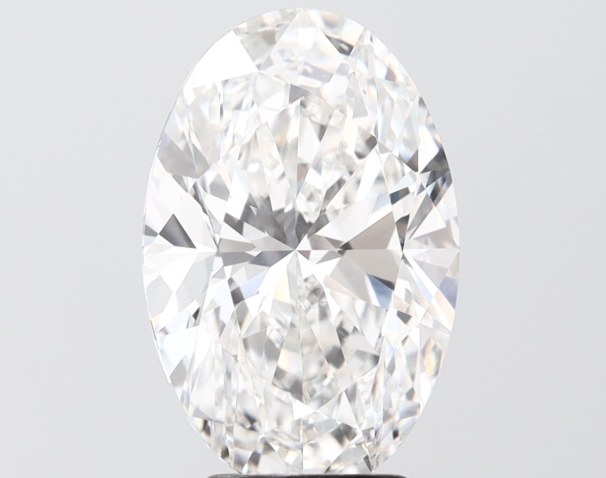 5.03 ct. oval Lab Grown Diamond front image