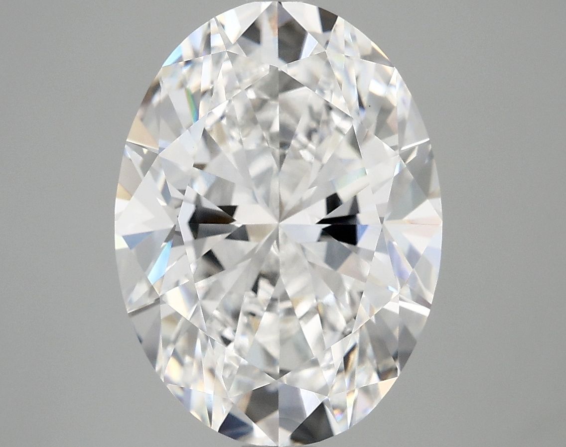 5.04 ct. oval Lab Grown Diamond front image