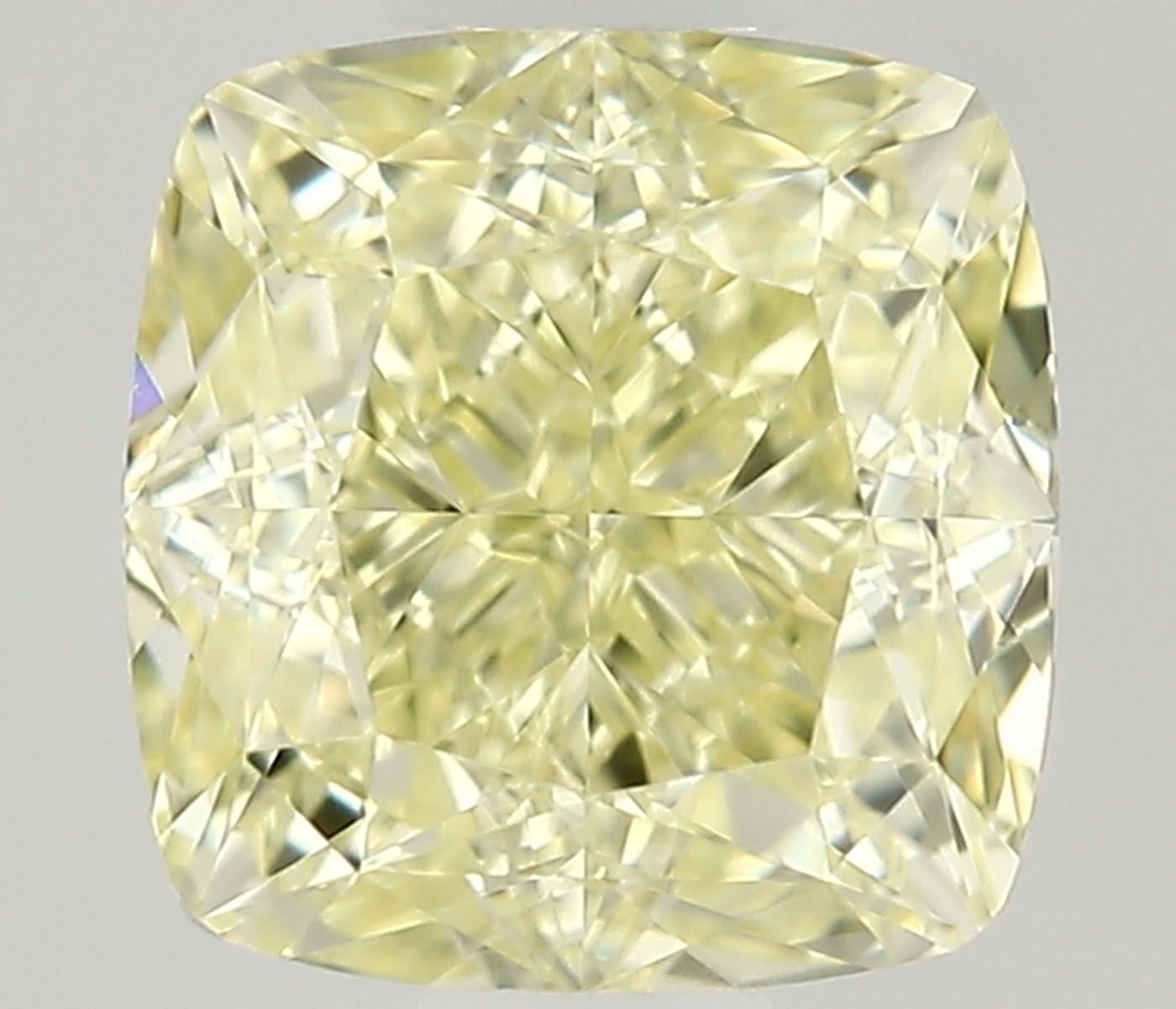 Diament 0.5 ct Fancy Light Yellow/VVS2