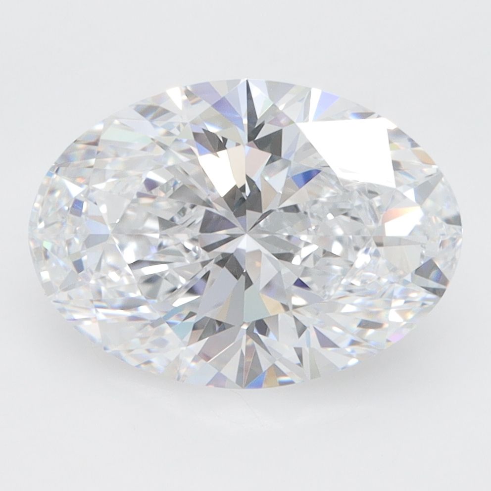 3.44 ct. oval Lab Grown Diamond front image