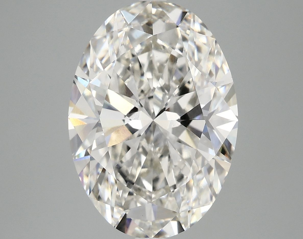 5.00 ct. oval Lab Grown Diamond front image