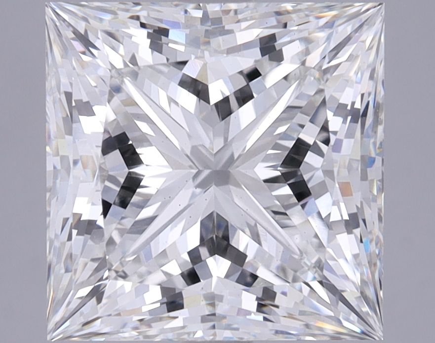 5.09 ct. princess Lab Grown Diamond front image