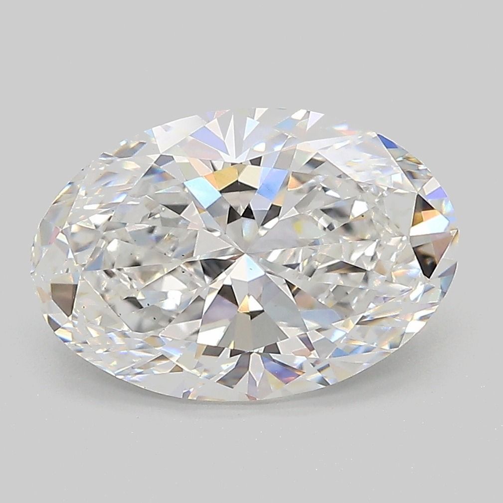 3.43 ct. oval Lab Grown Diamond front image