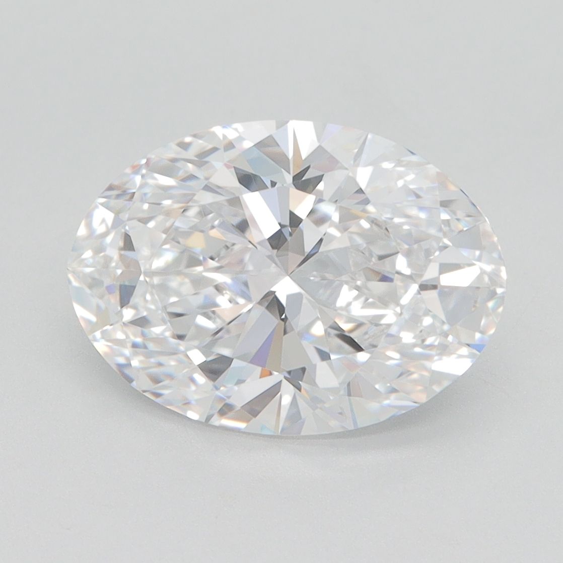 3.09 ct. oval Lab Grown Diamond front image