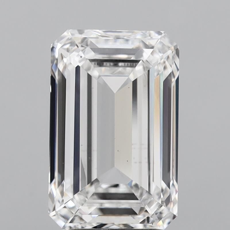 4.01 ct. emerald Lab Grown Diamond front image
