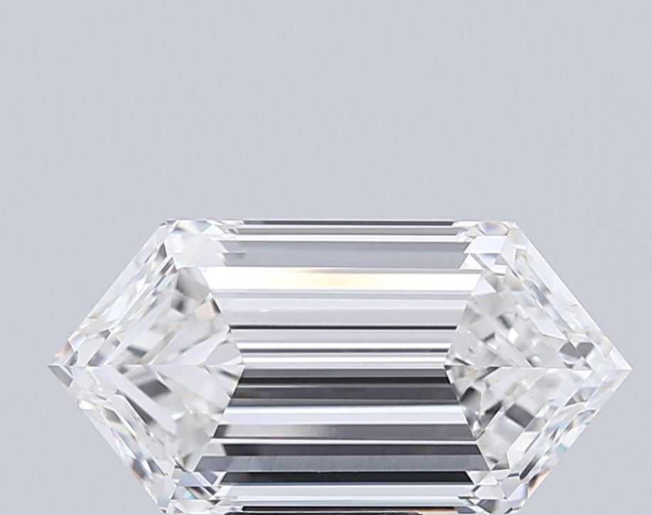7.39 ct lab-grown Hexagonal Diamond