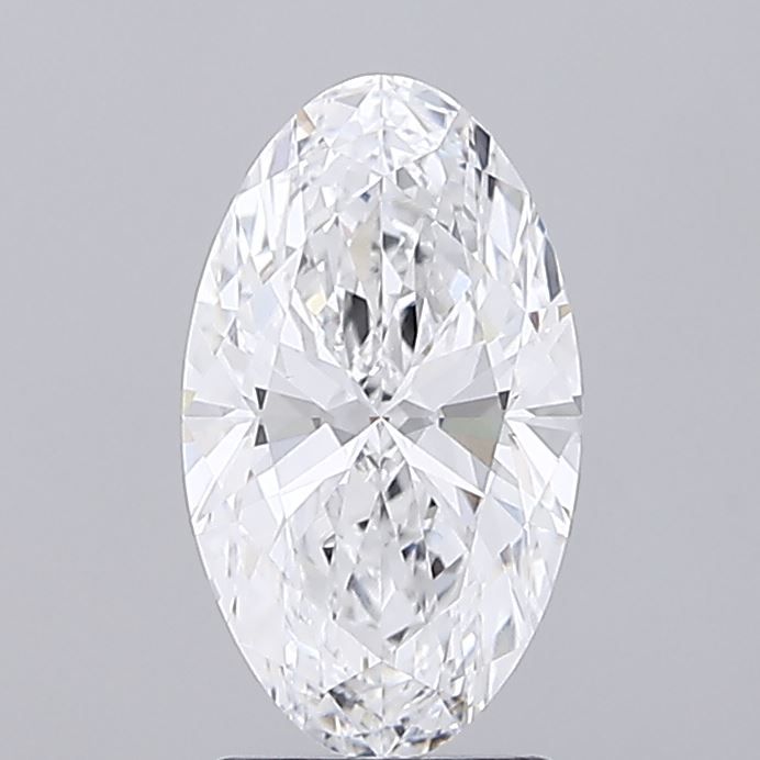 2.01 ct. oval Lab Grown Diamond front image