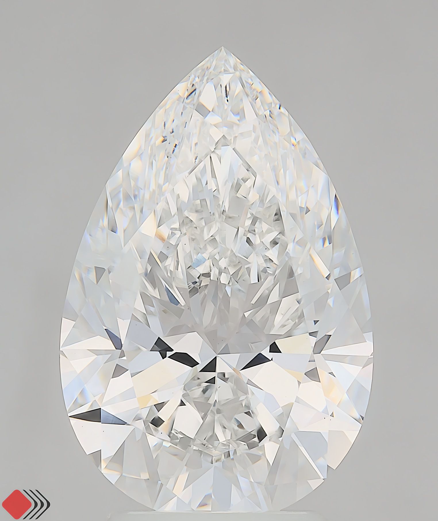 3.52 ct. pear Lab Grown Diamond front image