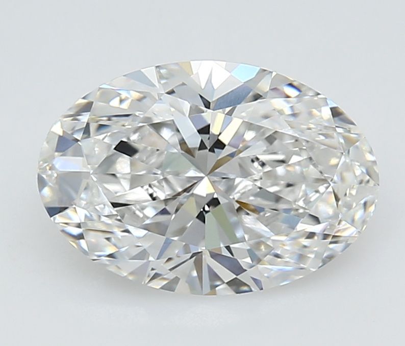 3.04 ct. oval Lab Grown Diamond front image