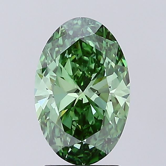 2.10 ct. oval Lab Grown Diamond front image