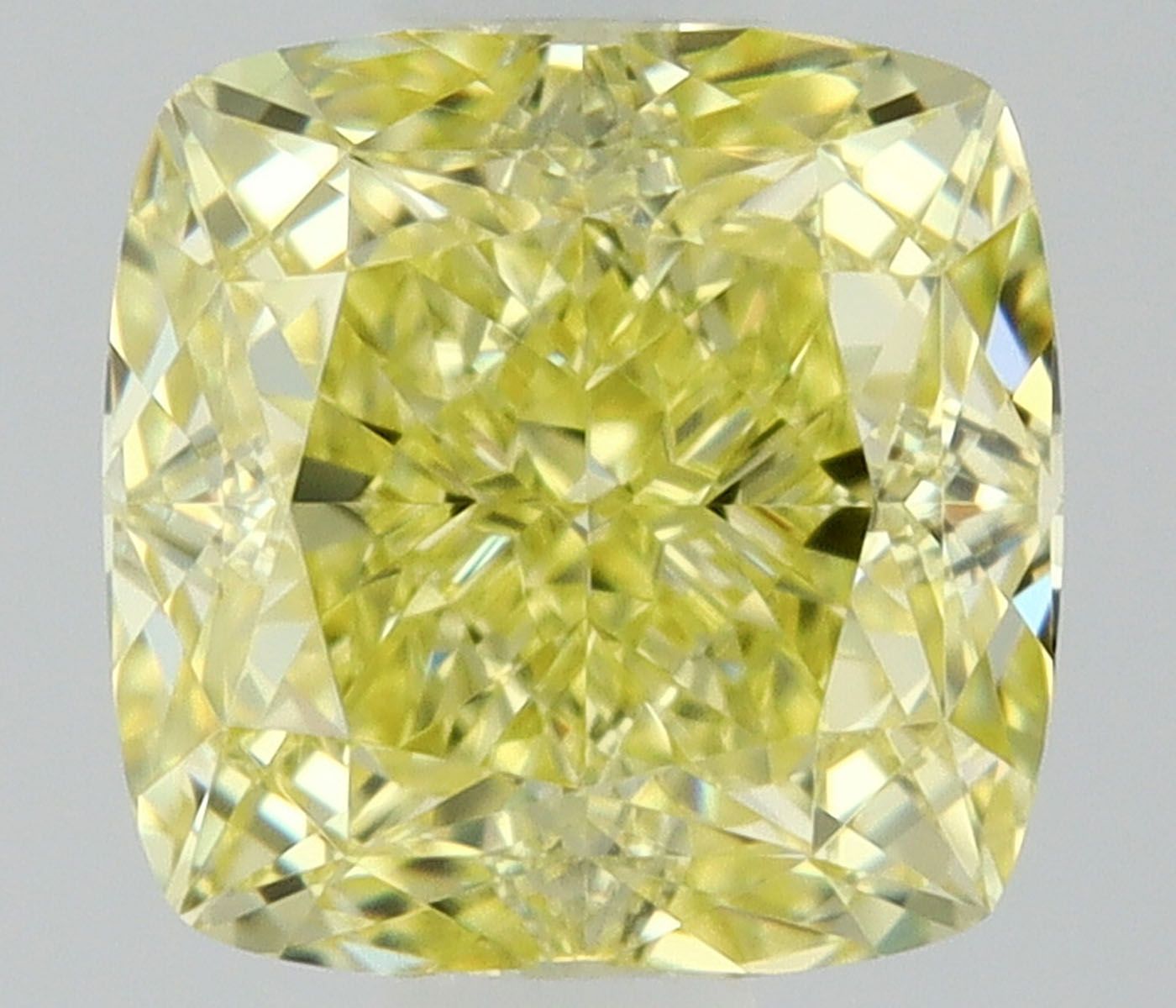 Diament 0.61 ct Fancy Intense Yellow/IF