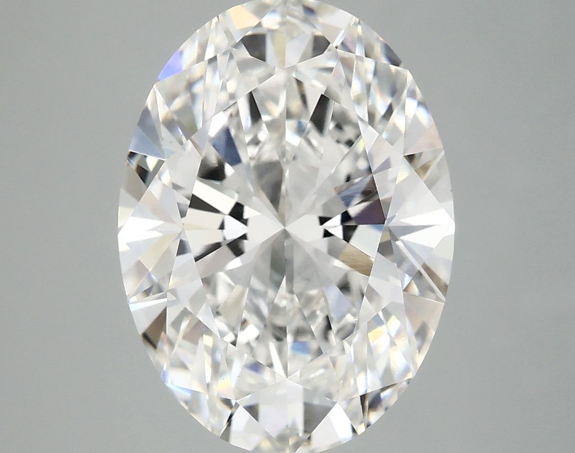 5.05 ct. oval Lab Grown Diamond front image