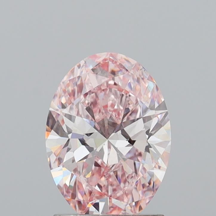 1.56 CT Fancy Intense Pink OVAL